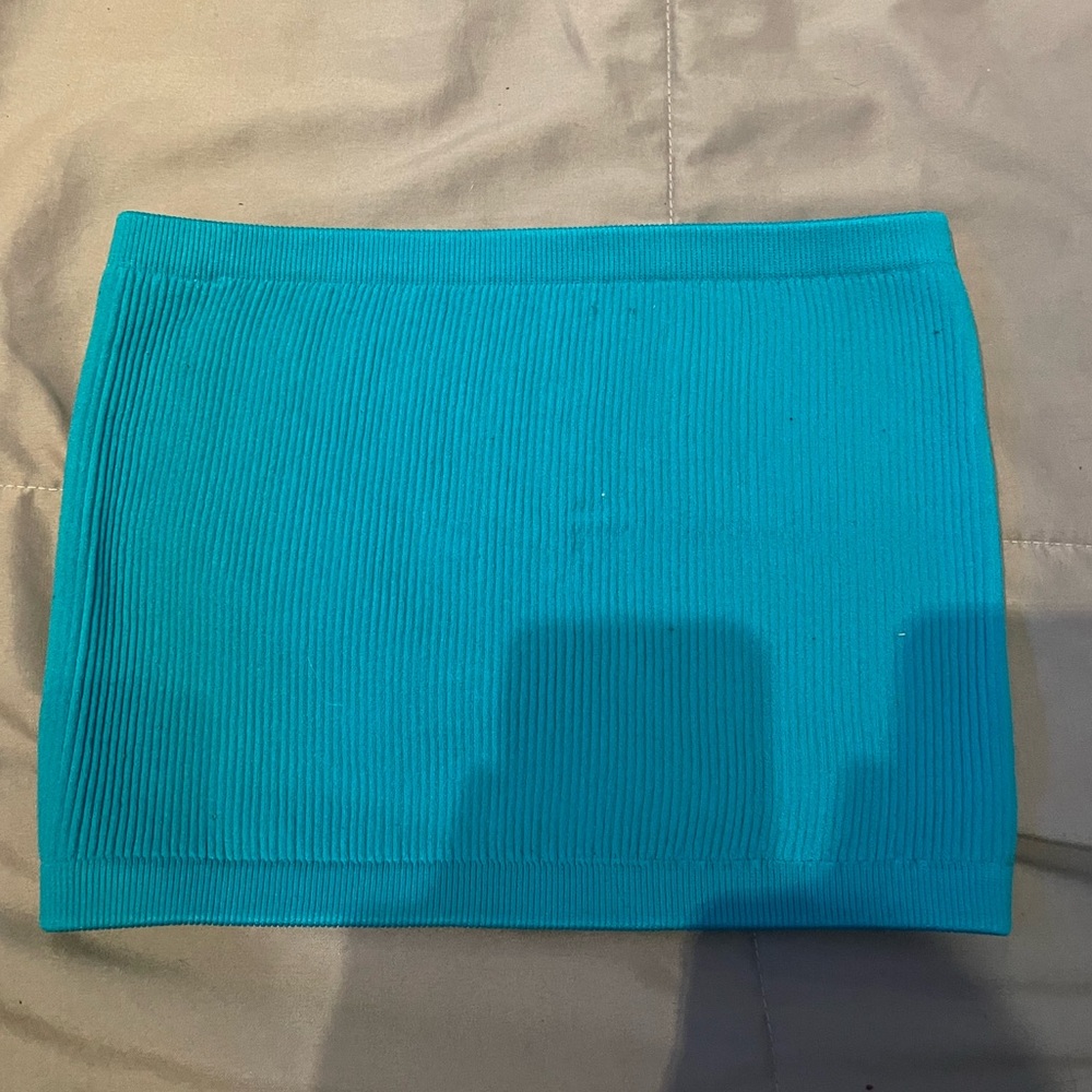 Blue tube top, size s/m for my ladies out there